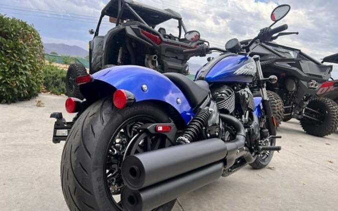 2026 Indian Chief Dark Horse Deep Blue Metallic