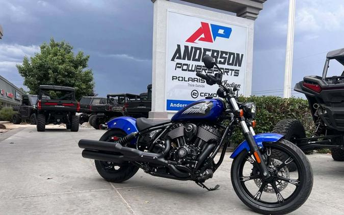 2026 Indian Chief Dark Horse Deep Blue Metallic