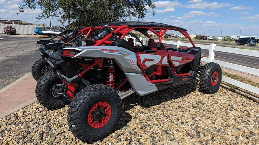 New 2024 CAN-AM MAVERICK MAX X RS 72 TURBO RR CALI FIERY RED AND HYPER SILVER