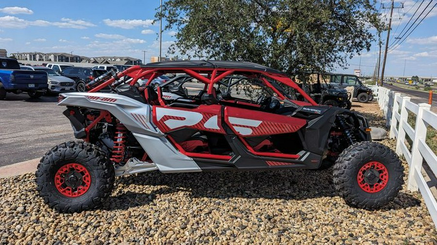 New 2024 CAN-AM MAVERICK MAX X RS 72 TURBO RR CALI FIERY RED AND HYPER SILVER