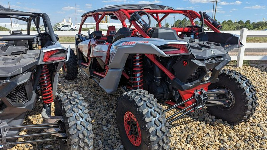 New 2024 CAN-AM MAVERICK MAX X RS 72 TURBO RR CALI FIERY RED AND HYPER SILVER