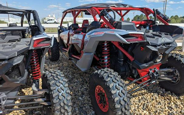 New 2024 CAN-AM MAVERICK MAX X RS 72 TURBO RR CALI FIERY RED AND HYPER SILVER