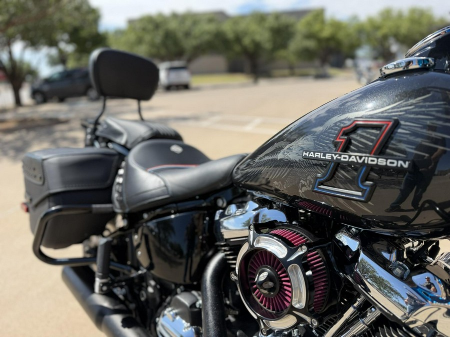 2026 Harley-Davidson® Heritage Classic Midnight Ember w/Laced Wheels