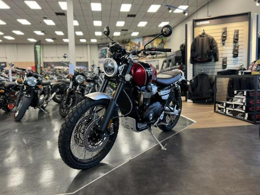 2023 Triumph Scrambler 1200 XC Carnival Red / Jet Black