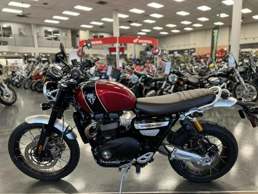 2023 Triumph Scrambler 1200 XC Carnival Red / Jet Black