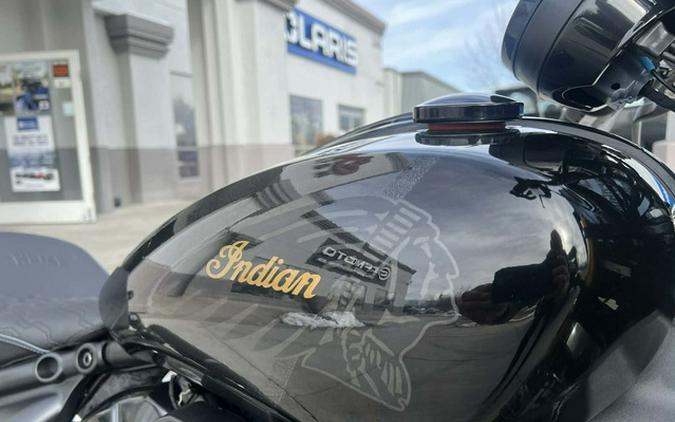 2026 Indian 101 Scout Black Crystal with Super Graphite