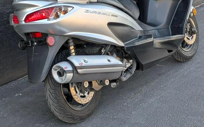 Used 2018 SUZUKI BURGMAN 200 ABS