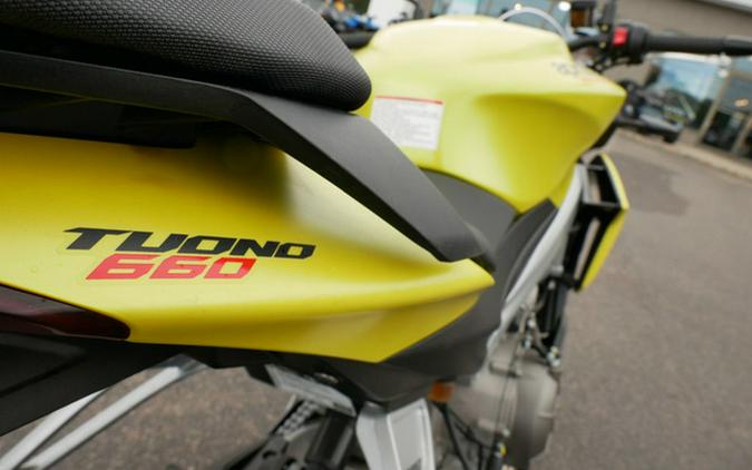 2022 Aprilia Tuono 660 Acid Gold