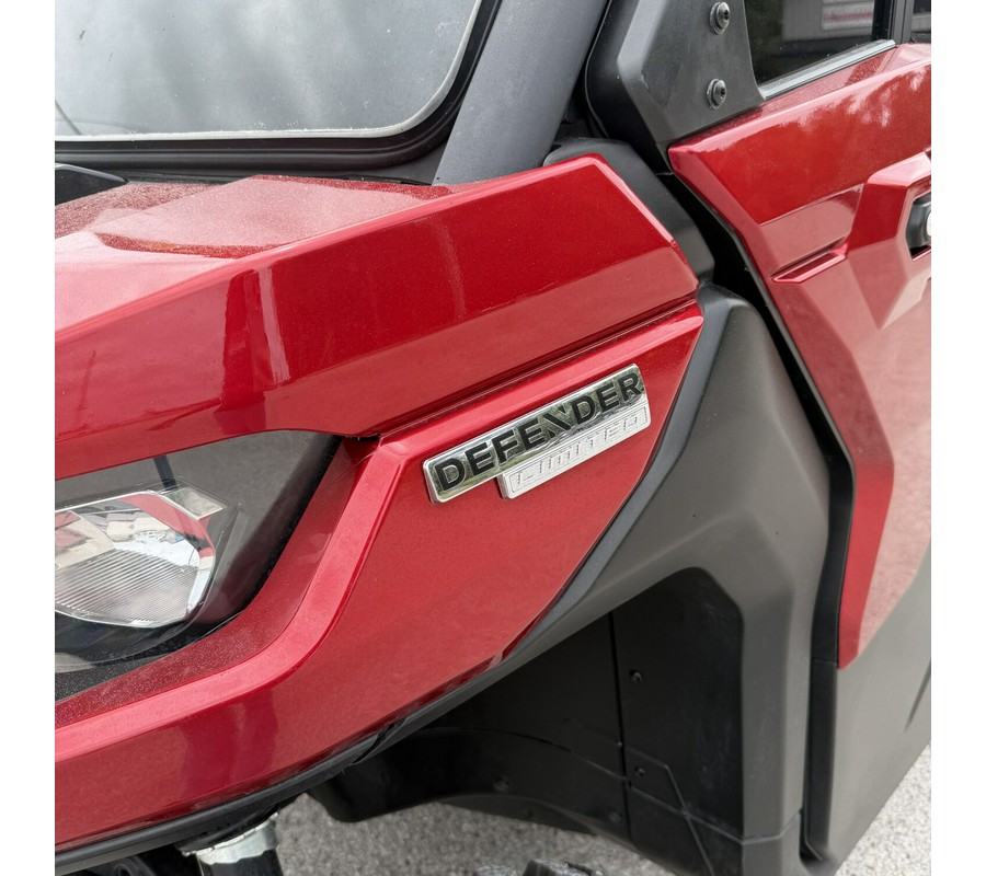 2025 Can-Am Defender MAX Limited HD10 Fiery Red