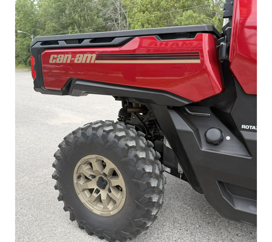 2025 Can-Am Defender MAX Limited HD10 Fiery Red