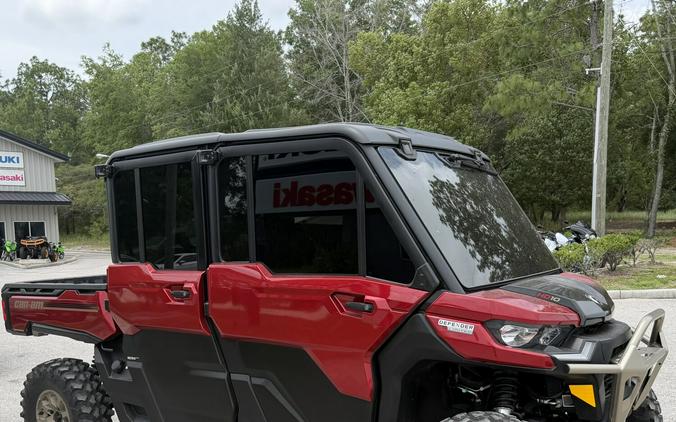 2025 Can-Am Defender MAX Limited HD10 Fiery Red