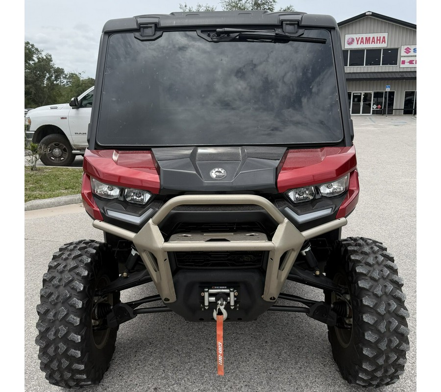 2025 Can-Am Defender MAX Limited HD10 Fiery Red