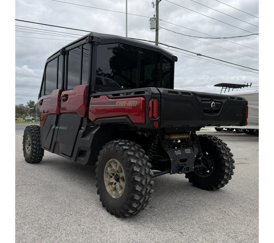 2025 Can-Am Defender MAX Limited HD10 Fiery Red