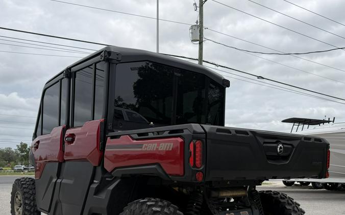 2025 Can-Am Defender MAX Limited HD10 Fiery Red