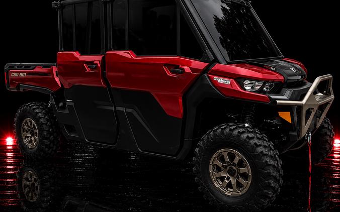 2025 Can-Am Defender MAX Limited HD10 Fiery Red