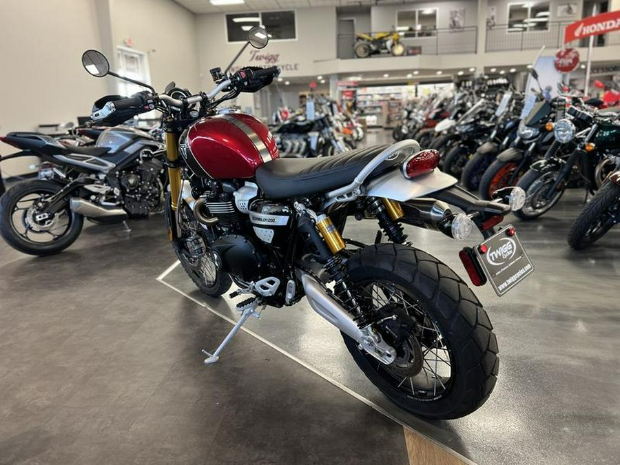 2023 Triumph Scrambler 1200 XE Carnival Red / Jet Black