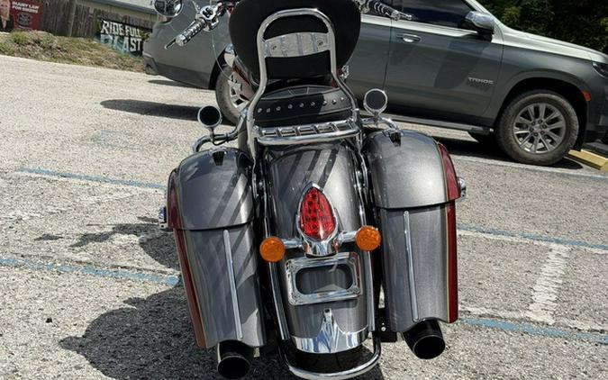 2018 Indian Springfield ABS Steel Gray over Burgundy Metallic