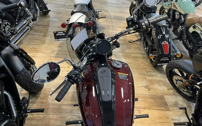 2025 Indian Motorcycle® Super Scout® Maroon Metallic with Graphics