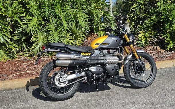 2026 Triumph Scrambler 900 Mineral grey
