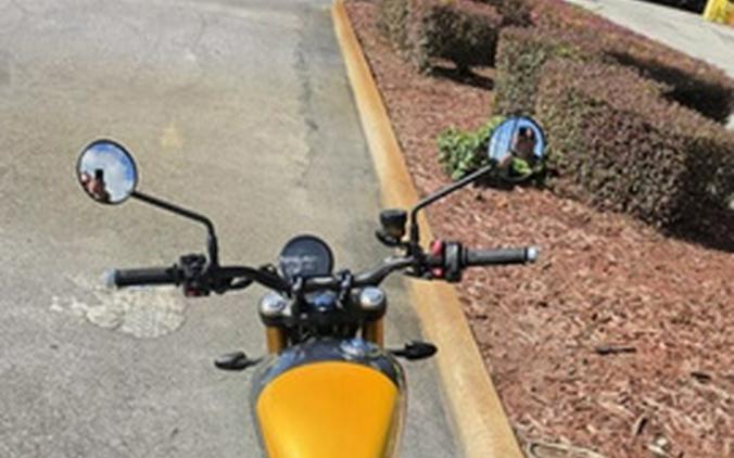 2026 Triumph Scrambler 900 Mineral grey