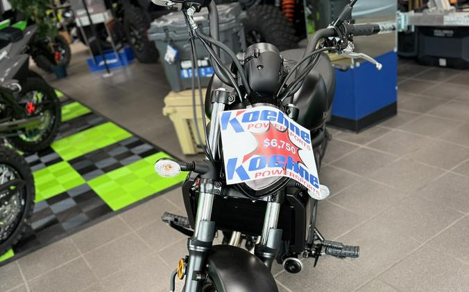 2025 Kawasaki Vulcan S Base - Metallic Flat Spark Black
