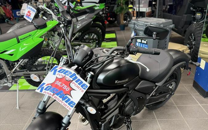 2025 Kawasaki Vulcan S Base - Metallic Flat Spark Black