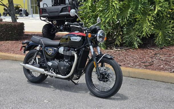2026 Triumph Bonneville T100 Jet black