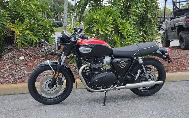 2026 Triumph Bonneville T100 Jet black