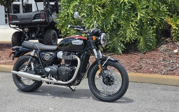 2026 Triumph Bonneville T100 Jet black