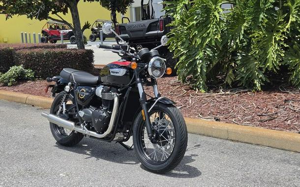 2026 Triumph Bonneville T100 Jet black