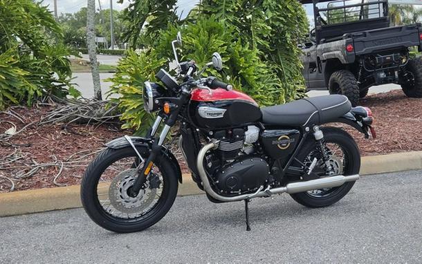 2026 Triumph Bonneville T100 Jet black