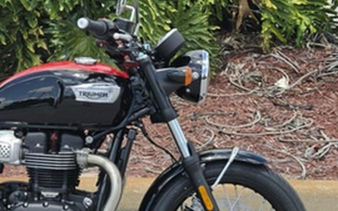 2026 Triumph Bonneville T100 Jet black