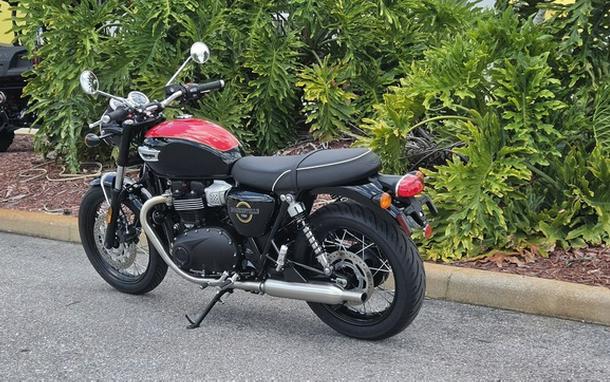 2026 Triumph Bonneville T100 Jet black