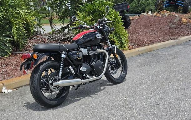 2026 Triumph Bonneville T100 Jet black