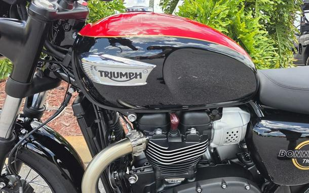 2026 Triumph Bonneville T100 Jet black