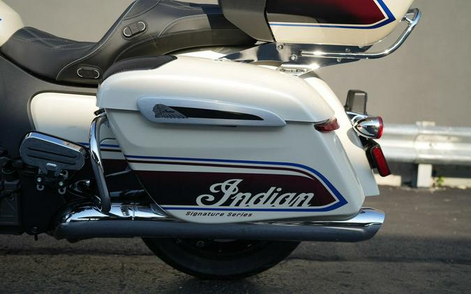 2026 Indian Motorcycle Pursuit Limited Signature Series Frontier Pearl / Revere Red