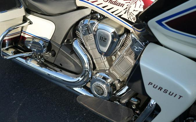 2026 Indian Motorcycle Pursuit Limited Signature Series Frontier Pearl / Revere Red