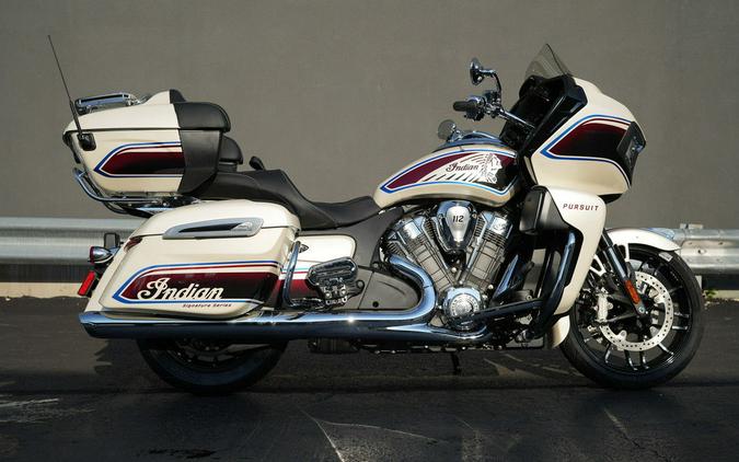 2026 Indian Motorcycle Pursuit Limited Signature Series Frontier Pearl / Revere Red