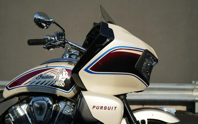 2026 Indian Motorcycle Pursuit Limited Signature Series Frontier Pearl / Revere Red