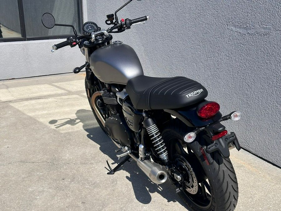 2023 Triumph Speed Twin 900 Matte Silver Ice