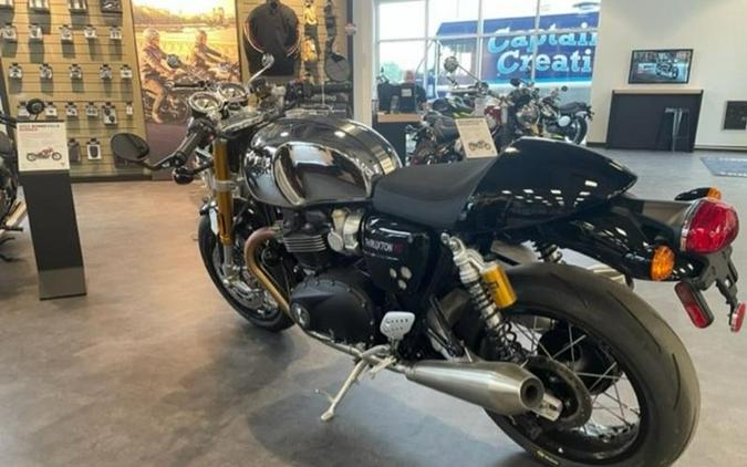 2023 Triumph Thruxton RS Chrome Edition Jet Black