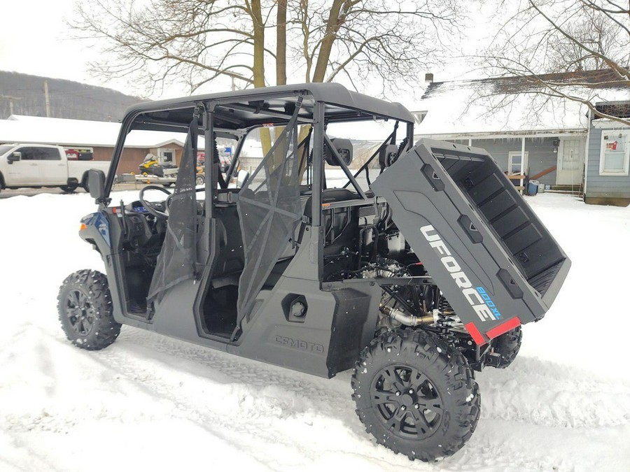 2026 CFMOTO UForce 800 XL - Blue - FREE 66" Plow!