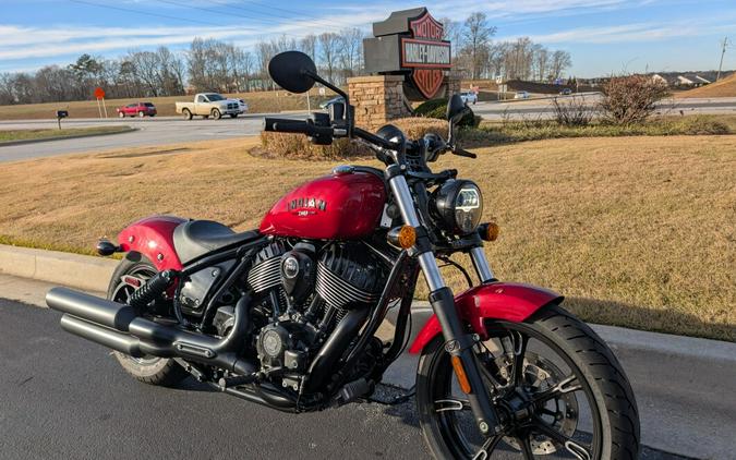 2024 Indian Motorcycle Chief® Dark Horse® Sunset Red Metallic
