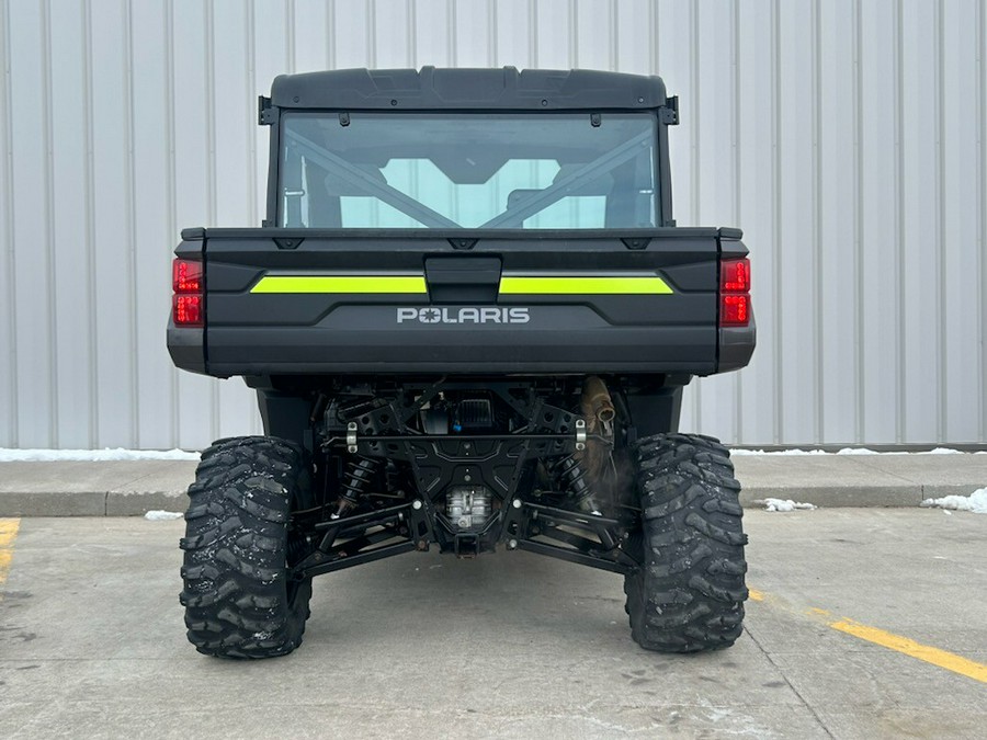 2023 Polaris RANGER XP 1000 Premium Super Graphite with Lifted Lime Accents