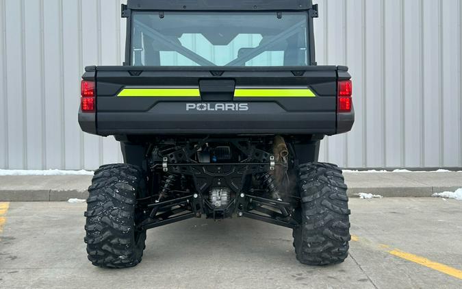 2023 Polaris RANGER XP 1000 Premium Super Graphite with Lifted Lime Accents