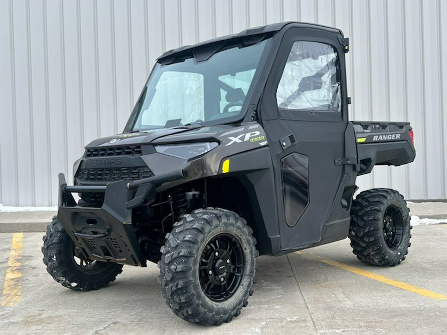 2023 Polaris RANGER XP 1000 Premium Super Graphite with Lifted Lime Accents