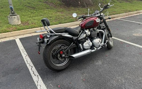 2023 Triumph Bonneville Speedmaster Cordovan Red (Euro 5A)