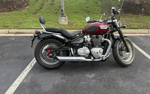 2023 Triumph Bonneville Speedmaster Cordovan Red (Euro 5A)