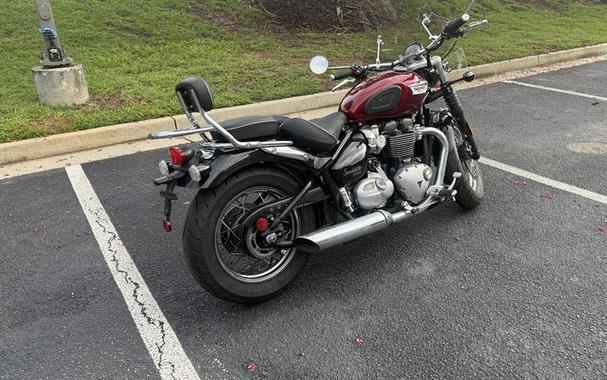 2023 Triumph Bonneville Speedmaster Cordovan Red