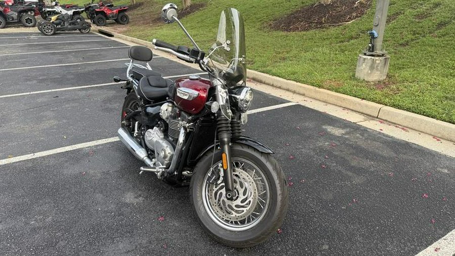 2023 Triumph Bonneville Speedmaster Cordovan Red